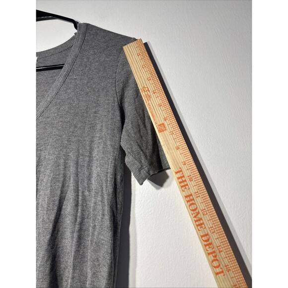 Marine Layer Womens Lexi Ribbed Button Up Top Sz S Tensel/ Modal - Picture 5 of 10